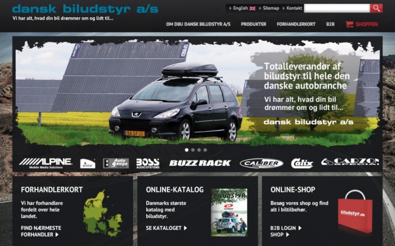 Drupal sites showcase screenshot