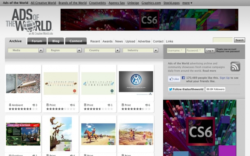 Drupal sites showcase screenshot