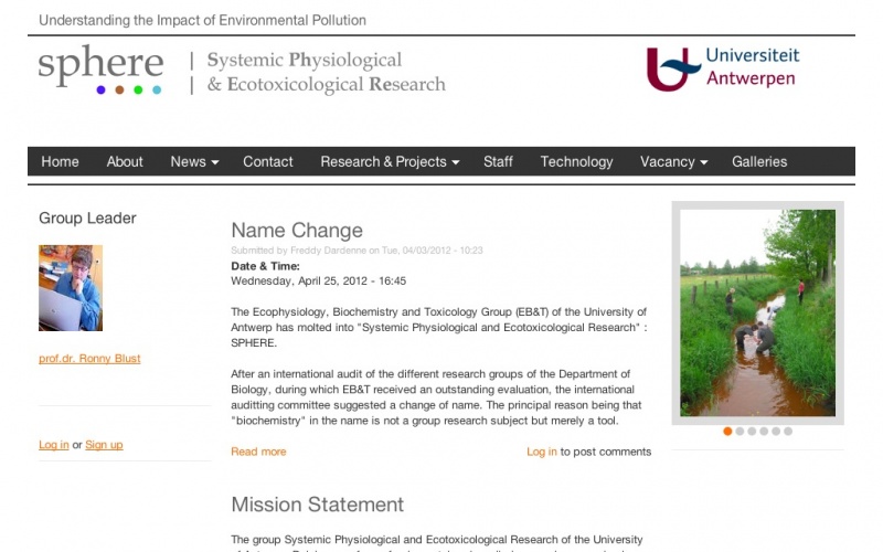 Drupal sites showcase screenshot