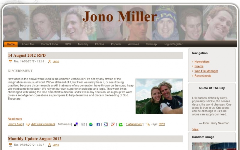 Drupal sites showcase screenshot