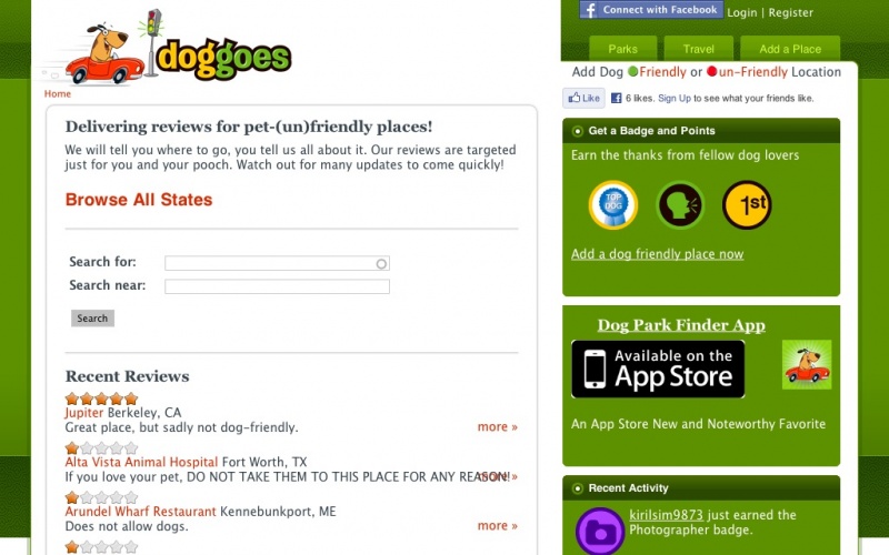 Drupal sites showcase screenshot