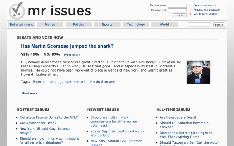 Drupal sites showcase screenshot