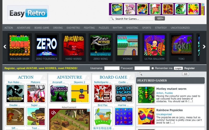 Drupal sites showcase screenshot