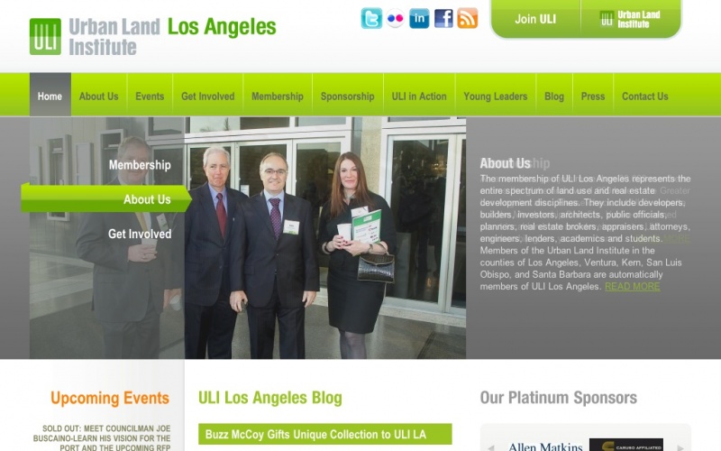 Drupal sites showcase screenshot