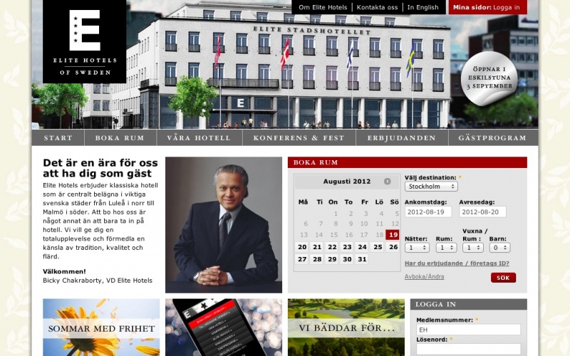Drupal sites showcase screenshot