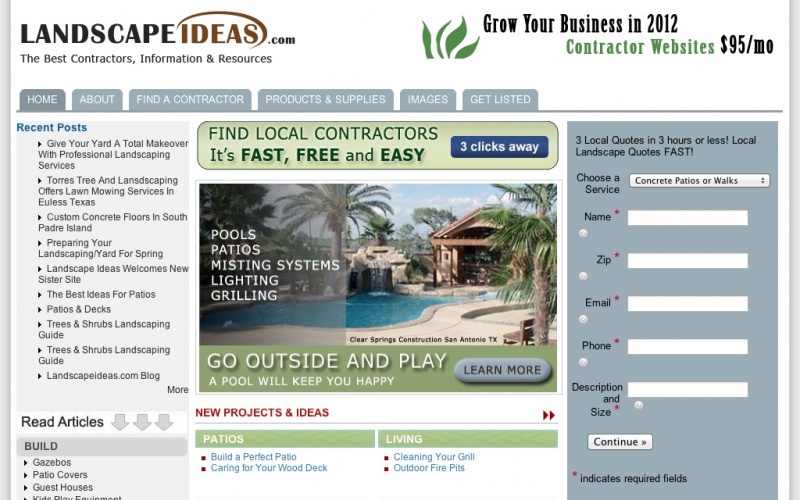 Drupal sites showcase screenshot