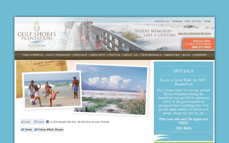 Drupal sites showcase screenshot
