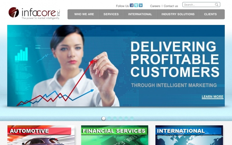 Drupal sites showcase screenshot