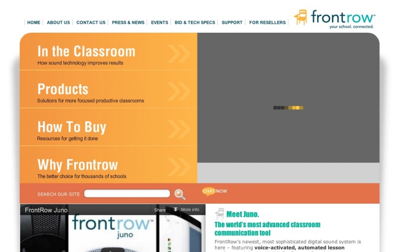Drupal sites showcase screenshot