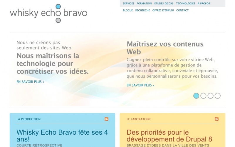 Drupal sites showcase screenshot