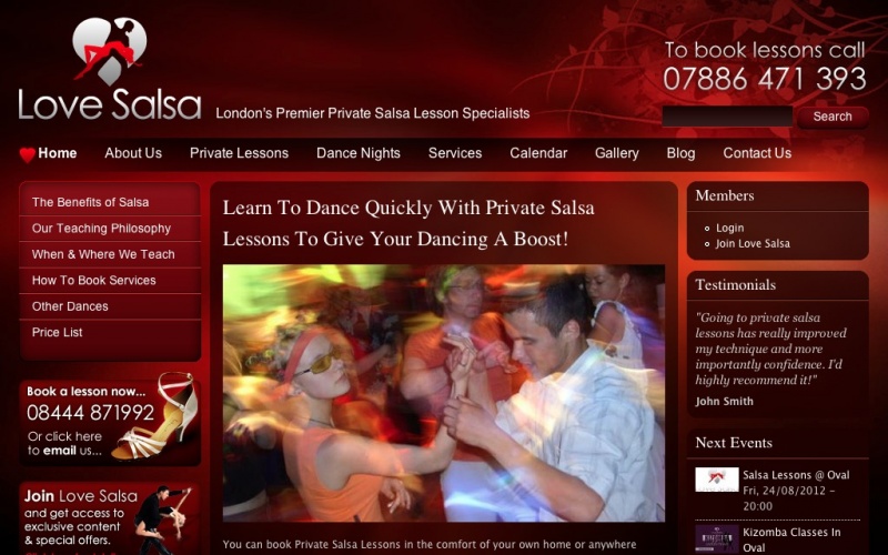 Drupal sites showcase screenshot