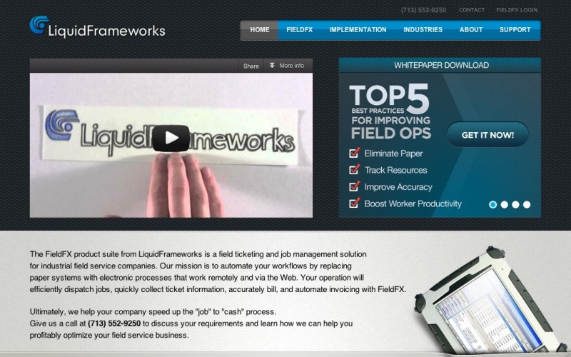 Drupal sites showcase screenshot