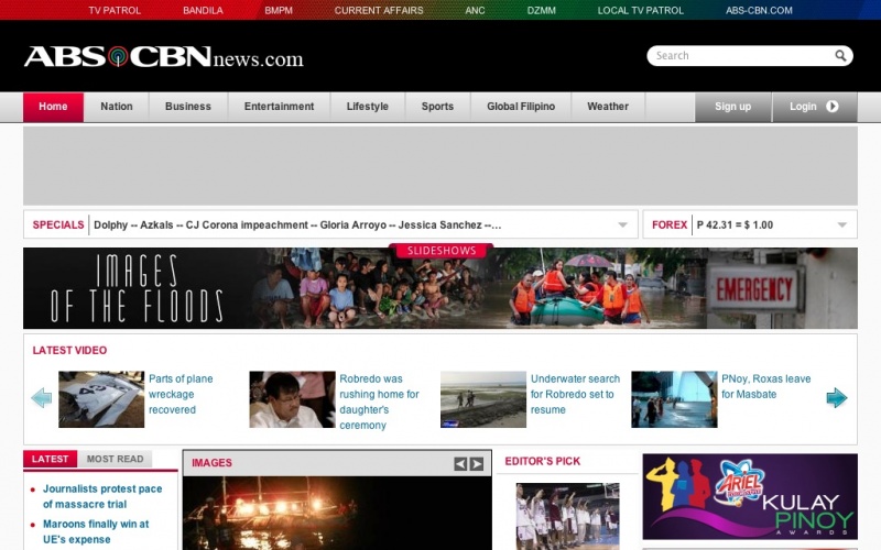 Drupal sites showcase screenshot