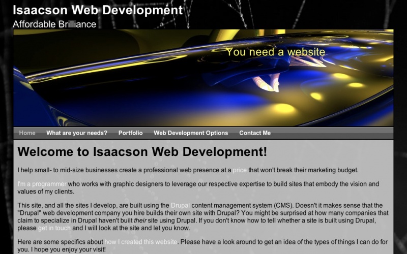 Drupal sites showcase screenshot