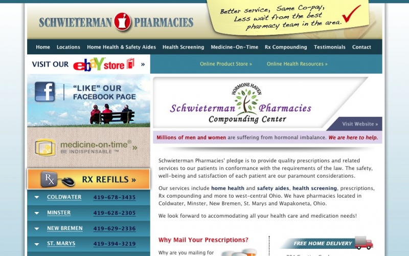 Drupal sites showcase screenshot