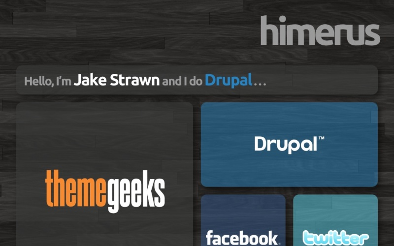 Drupal sites showcase screenshot