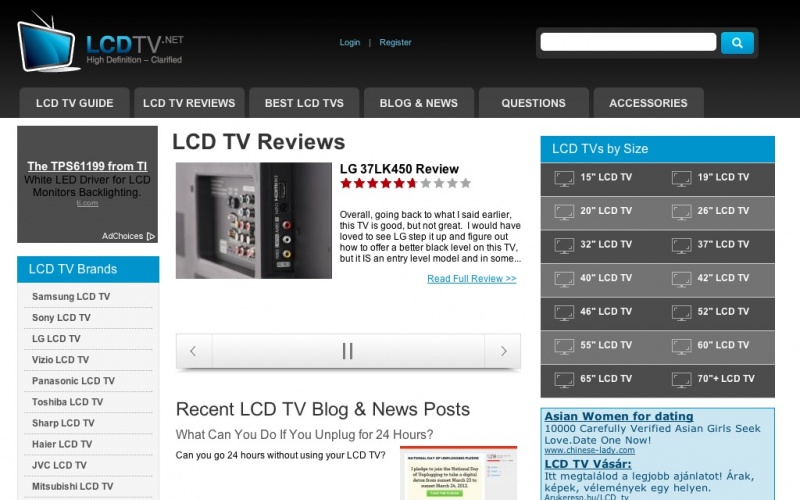 Drupal sites showcase screenshot