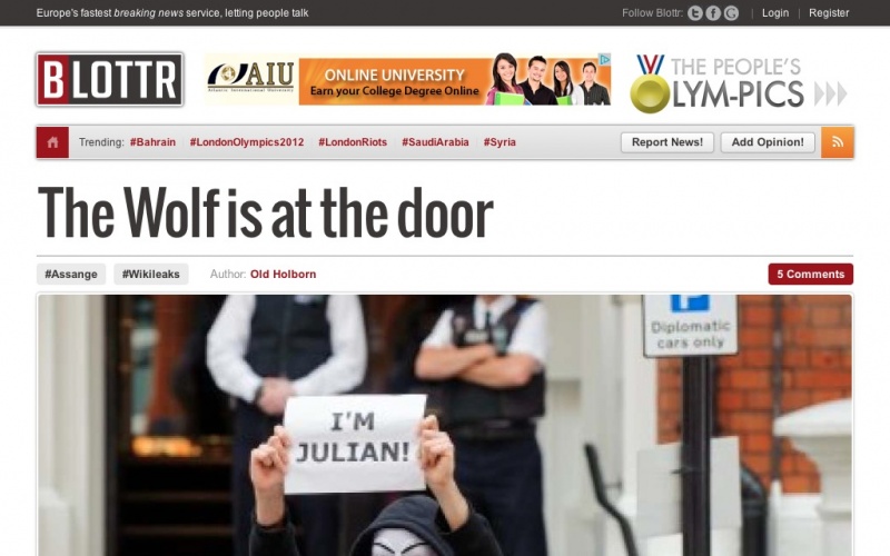 Drupal sites showcase screenshot
