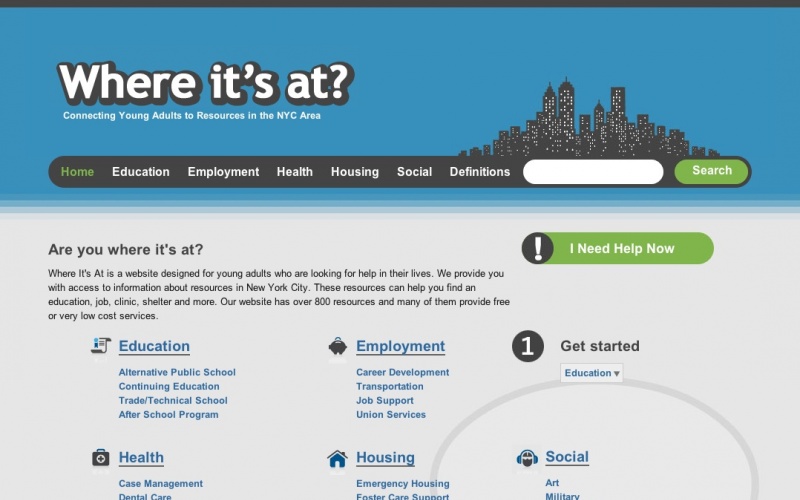 Drupal sites showcase screenshot