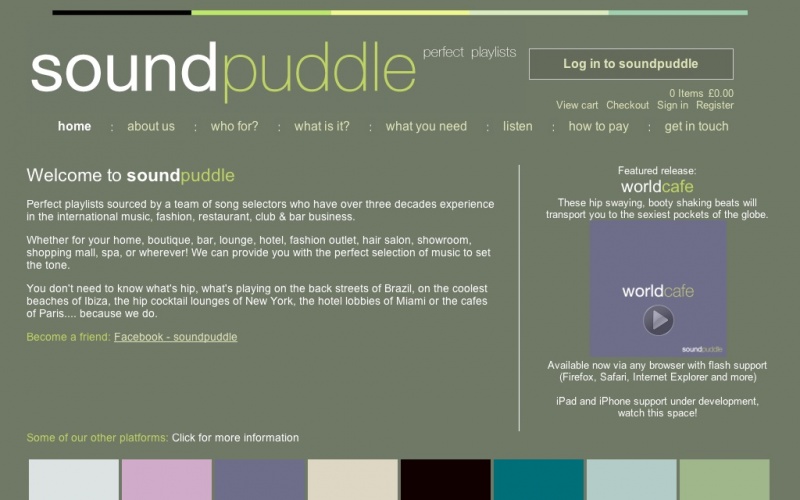 Drupal sites showcase screenshot