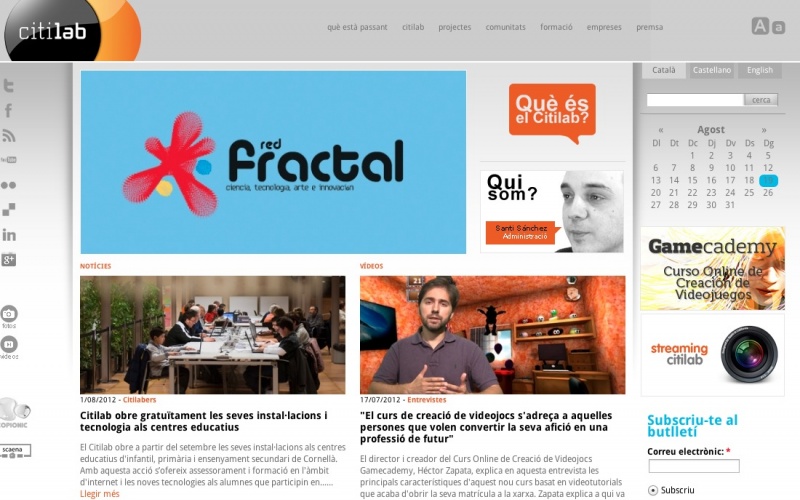 Drupal sites showcase screenshot