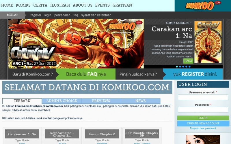 Drupal sites showcase screenshot