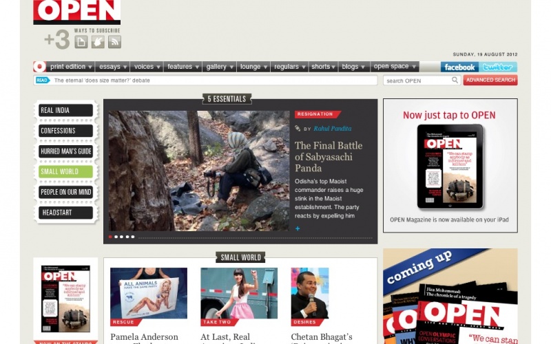 Drupal sites showcase screenshot