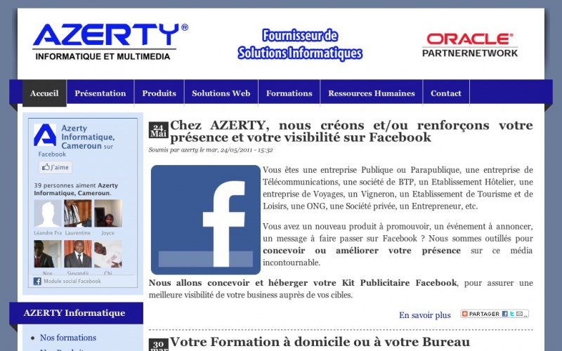 Drupal sites showcase screenshot