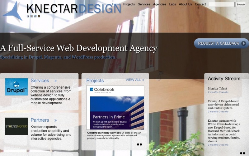 Drupal sites showcase screenshot