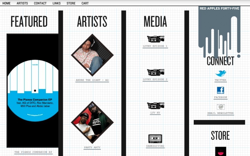 Drupal sites showcase screenshot
