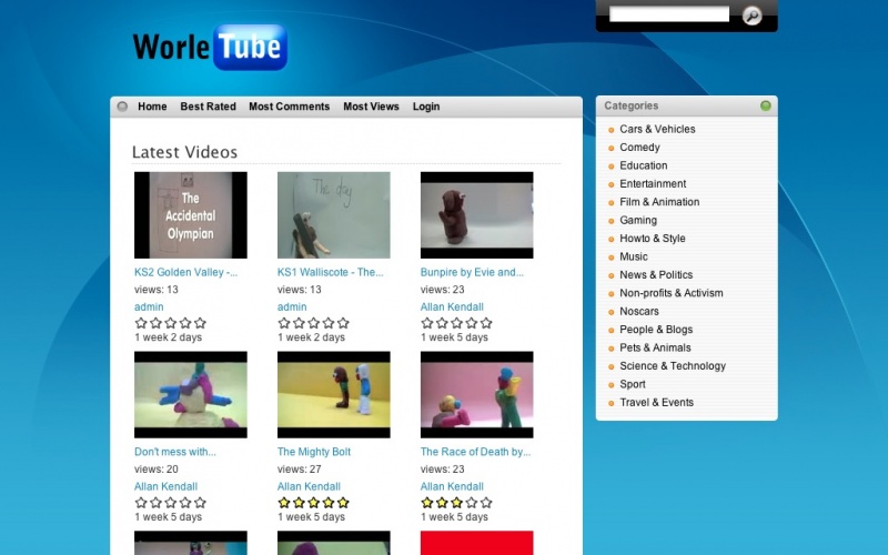 Drupal sites showcase screenshot