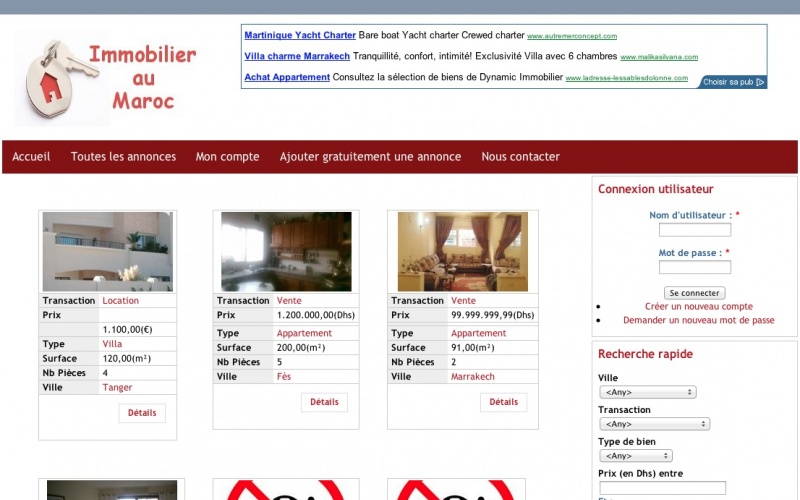 Drupal sites showcase screenshot