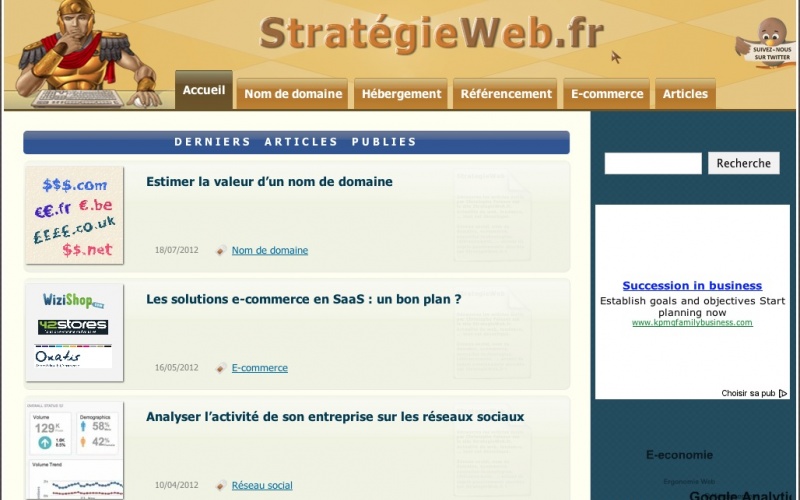 Drupal sites showcase screenshot