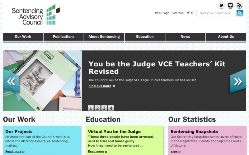 Drupal sites showcase screenshot