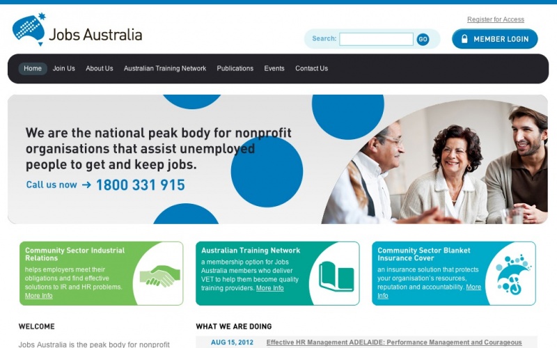 Drupal sites showcase screenshot