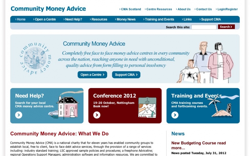 Drupal sites showcase screenshot