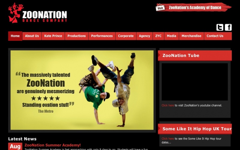 Drupal sites showcase screenshot