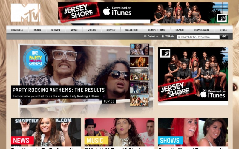 Drupal sites showcase screenshot