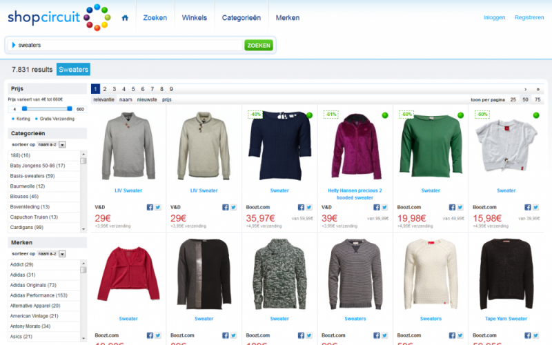Drupal sites showcase screenshot
